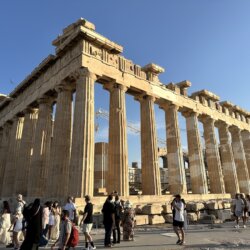 Parthenon in the Acropolis in Athens, Greece