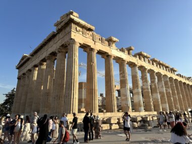 Parthenon in the Acropolis in Athens, Greece