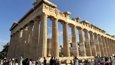 Parthenon in the Acropolis in Athens, Greece